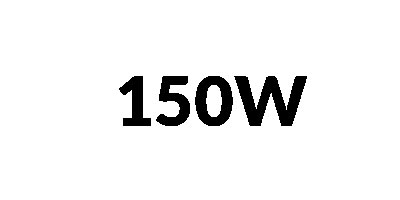 150W