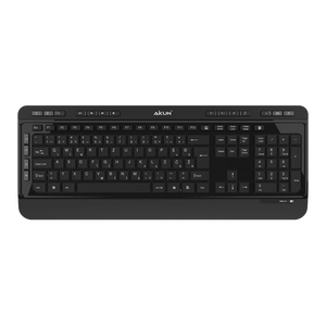 KB2900 USB键盘有线定制徽标经典键盘，内部有扁平金属 - Product Image 2