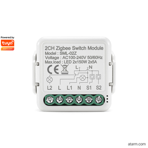 SML-02Z <strong>Zigbee</strong> 2CH Switch <strong>Module</strong> - Product Image 1