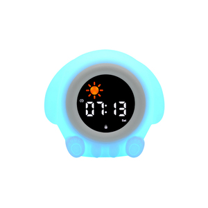 Cartoon Emoticon LED <strong>Display</strong> Digital Student Alarm Clock with Touch <strong>Sensor</strong> Lamp 2 Alarm Modes Nap Snooze <strong>Timer</strong> and White Noise - Product Image 6