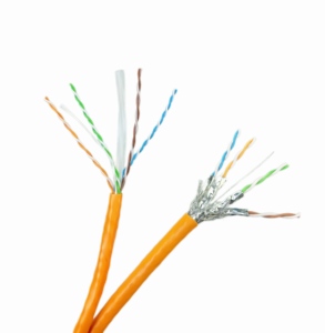 CAT7A CAT7 CAT 7A SFTP S/FTP PVC + PE UV resistente 23AWG 0.57MM 1000mhz Ethernet LAN cavo di rete esterno diretto sepoltura Cat8 - Product Image 5