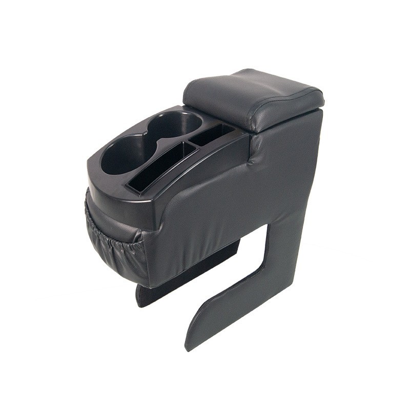 black car armrest box-with cup holder