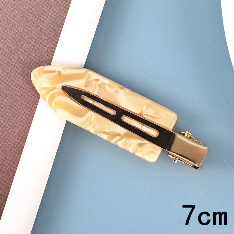 10 acetic acid 7cm seamless hair clip