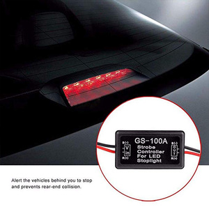 C0074สากล GS-100A แฟลช LED ควบคุม Strobe รถกะพริบโมดูลสำหรับไฟเบรกและไฟท้ายหยุด12-24โวลต์ - Product Image 5