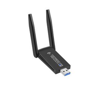 Scheda di rete Wireless Gigabit 1300mbps 5g Dual-Band Driver-Free Computer ricevitore Wifi Usb - Product Image 1