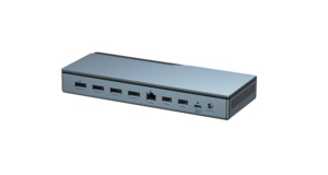 クアッドディスプレイドッキングステーション100W PD 8K/4K HDMI/DP SD4.0カードリーダー2.5GイーサネットUSB-C 10Gbps Win/Mac DisplayLink - Product Image 3