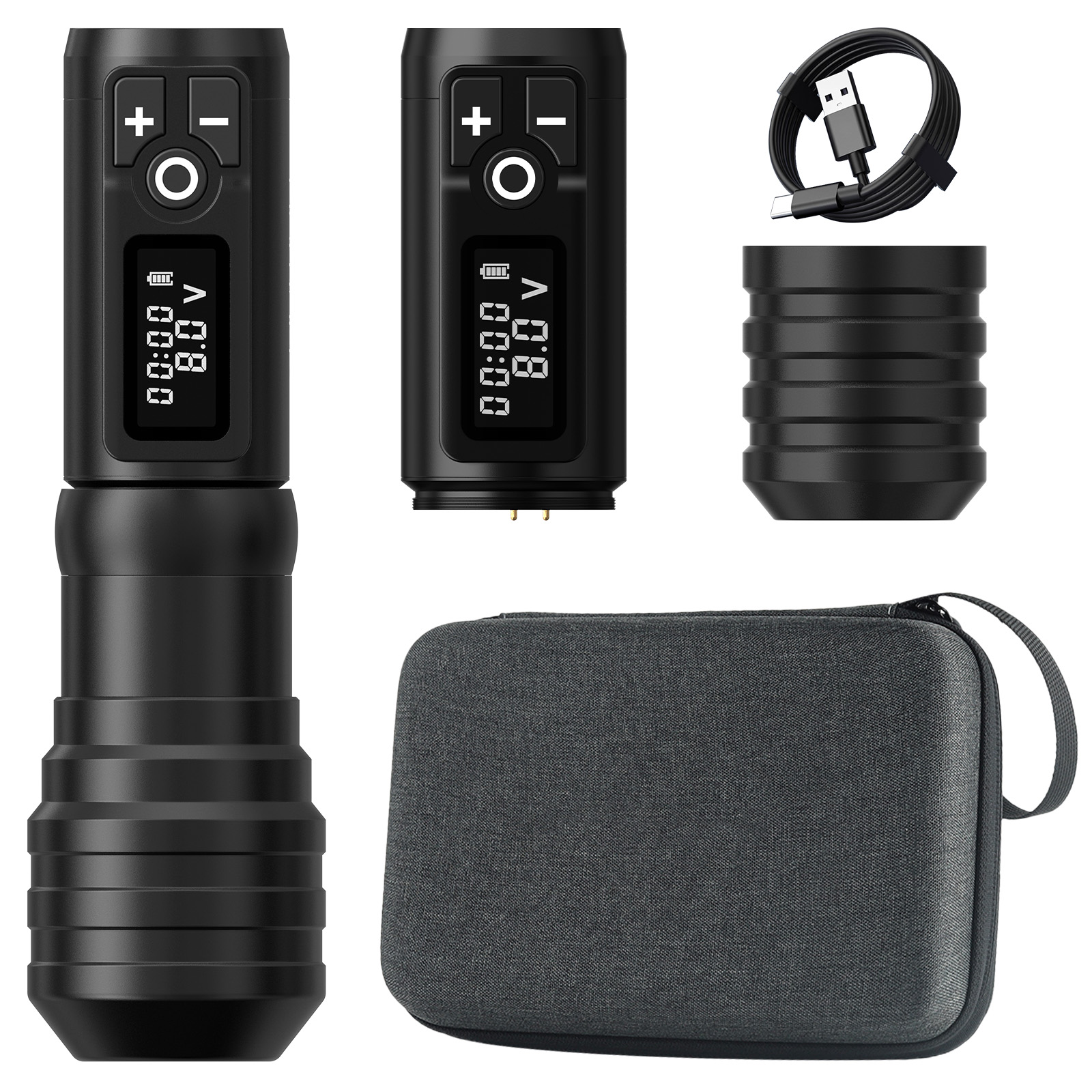Batterie double noire-1