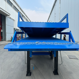 2つ折りコンテナ積載橋、フォークリフトランプフレーム、積載量10トンのプラットフォームロジスティクスブリッジ - Product Image 3