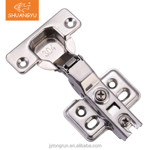 SS 2D tự động bản lề mềm đóng cửa thép không gỉ đồ nội thất bản lề cho tủ bếp cửa ra vào - Product Image 1