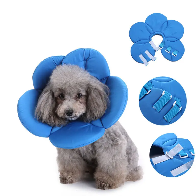 New Protective Cone Soft Recovery Pets Cat E-collar Elizabethan Dog Inflatable Collar For Dogs And Cats