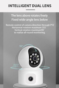 Regis 3 MP 6 MP Doppelscreens 2 Linsen Icsee Kamera Ptz Speicherkarte Sicherheit Indoor Video Bewegungserkennung IP WLAN Kamera Icsee - Product Image 6