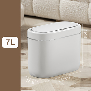 7L 9L Slim <strong>Design</strong> Touchless Automatic Open Electric Induction Waste <strong>Bin</strong> Easy to Clean Plastic for Bathroom Use Smart Trash Can - Product Image 6