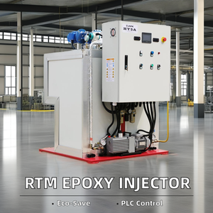 Nueva máquina de inyección RTM de alta presión con motor de bomba de resina epoxi de infusión RTM al vacío, máquina de espuma con patrón de red de espuma PLC - Product Image 3