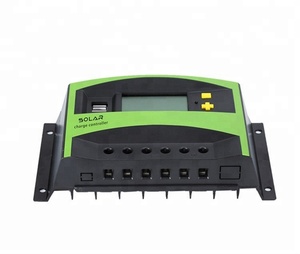 Регулятор солнечной системы 12V/24V 10A 20A 40A 50A 60A PWM контроллер солнечного заряда с ЖК-дисплеем - Product Image 2