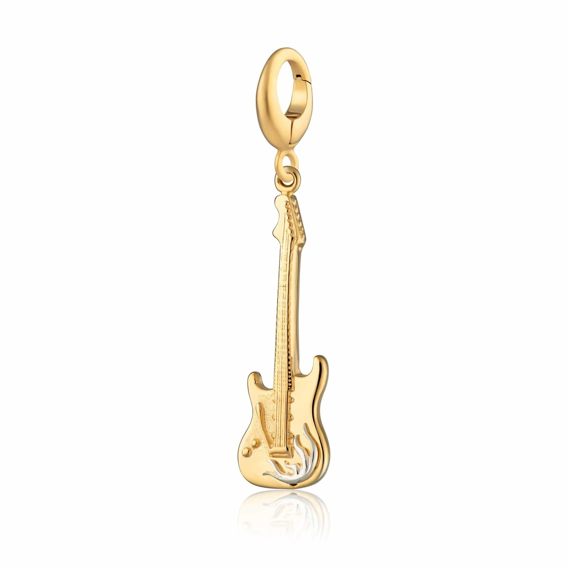 Colgante violín oro