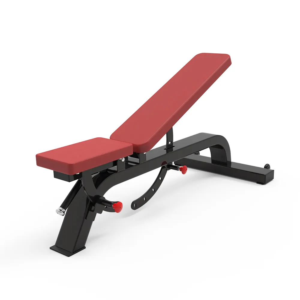 Bancada de peso ajustável, equipamento de ginástica de alta qualidade, cadeira maleável para treino