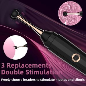 Krachtige Draagbare Vrouw Pen Vibrator Hoge Frequentie Schreeuw Orgasme Wand Climax G Spot Stimulator Pen Seksspeeltje - Product Image 3
