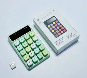 Factory Direct 2.4G Wireless <strong>Numeric</strong> <strong>Keyboard</strong> External Round <strong>Keyboard</strong> for Financial Accounting. - Product Image 4
