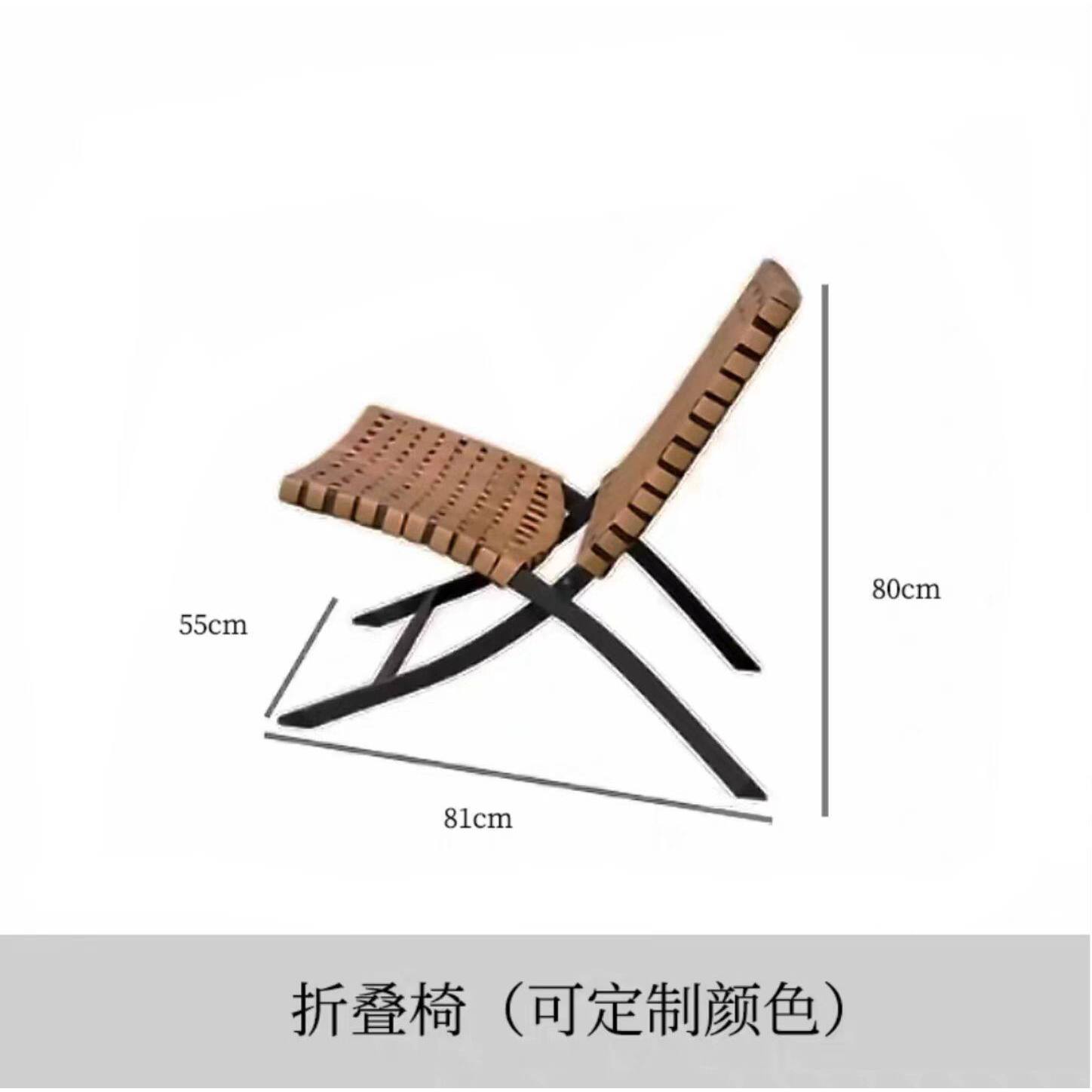 Foldable single chair