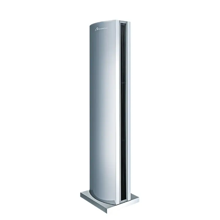 Rideau d'air chauffant Vertical de haute qualité, 2 pièces, en SS304, à ventilation latérale pour porte largeur de 3m