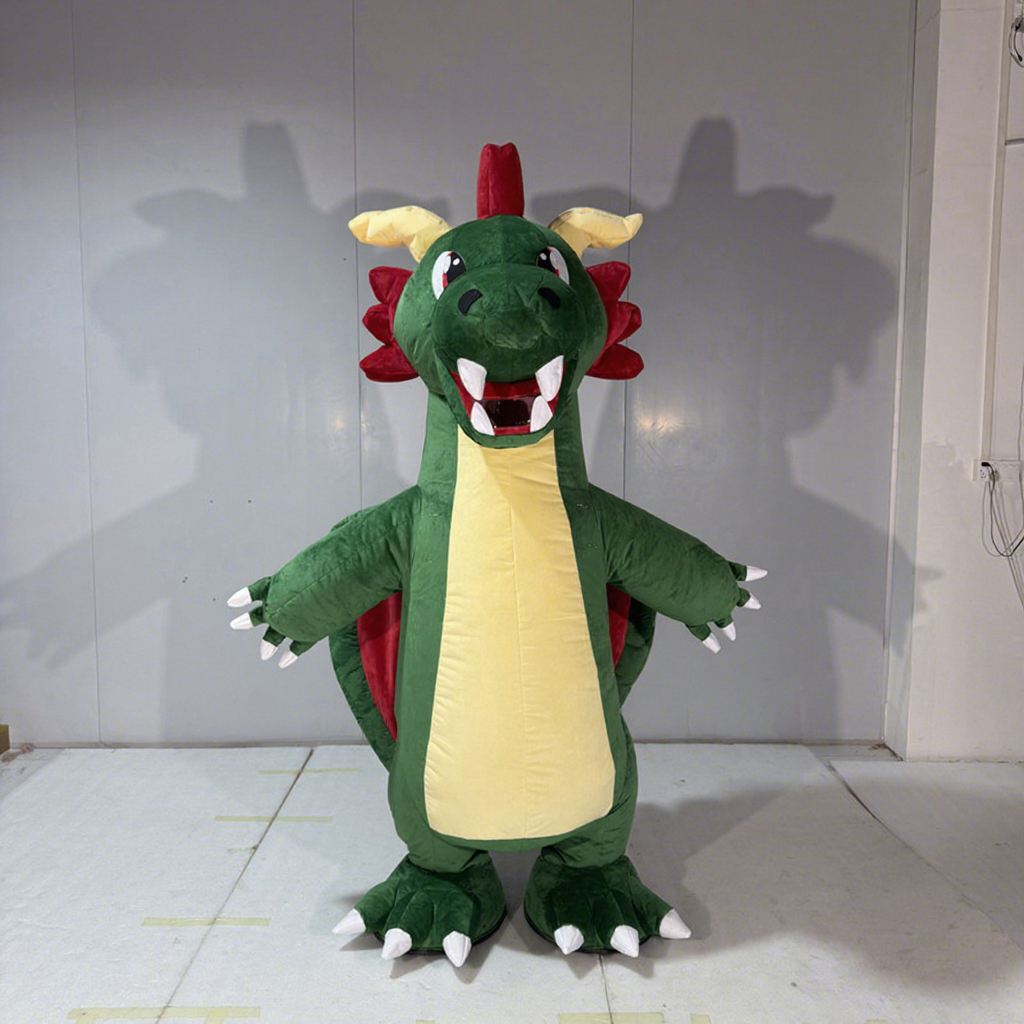 dragón verde oscuro