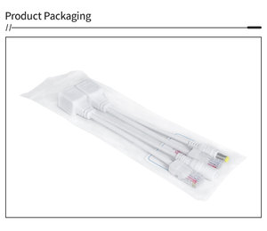 Divisor PoE pasivo compacto para uso en interiores-Salida de 5V-24V con el mismo voltaje, transmisión de datos de 100Mbps - Product Image 4