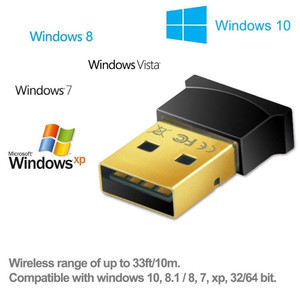 BT Adapter for PC USB 5.0 Receiver Dongle Mini Size Wireless <strong>Computer</strong> Adapter Compatible with Desktop Laptop Mouse Keyboard - Product Image 6