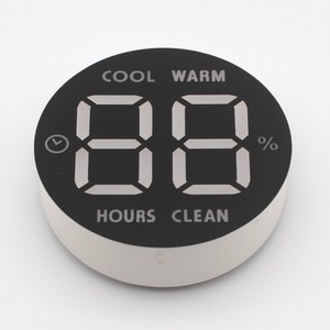 Display a Led arrotondato modulo indicatore a 2 cifre 7 segmento Display a Led per raffreddamento a parete - Product Image 1