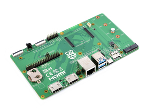 Waves hare Compute Module 5 IO-Karte Offizielle Rasp Berry Pi eine Entwicklungs plattform und Referenz-Basis platine für CM5 - Product Image 6