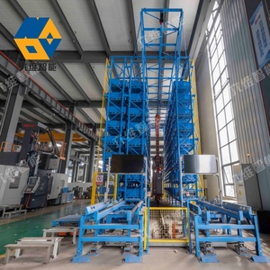 Sistema de recogida automática ASRS de servicio pesado personalizado, estante de paleta de acero, estantería de recuperación para almacenamiento en almacén con estantes