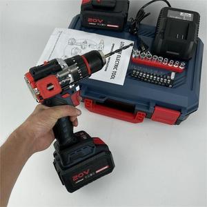 多功能OEM锂电池电钻强力无绳电钻充电工具电钻工具组 - Product Image 4