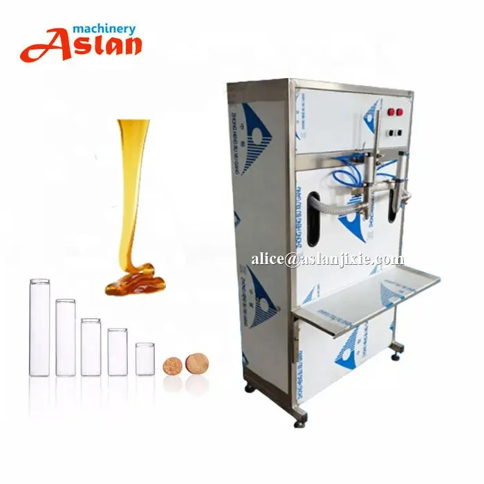 Fornecimento de fábrica máquina de enchimento de garrafas de suco de frutas 500ml/máquina de enchimento quantitativa de frasco de mel fresco