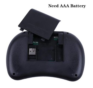 2,4G Mini teclado inalámbrico con pantalla táctil de Control remoto para PC portátil Android TV Box Smart TV para Raspberry pi