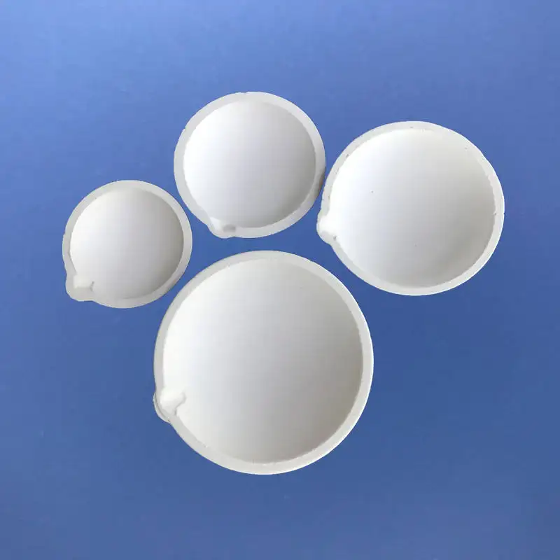 250g Capacity Multi Size Ceramic Melting Crucible Bowl for Platinum Gold Meltal Smelting