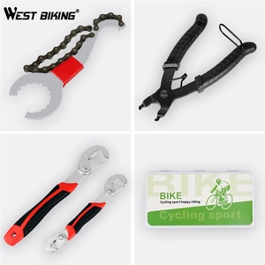 WEST BIKINGバイク修理ツールキット14In1多機能自転車メカニックフィックスサイクリングツール自転車修理ツールバッグセット - Product Image 6