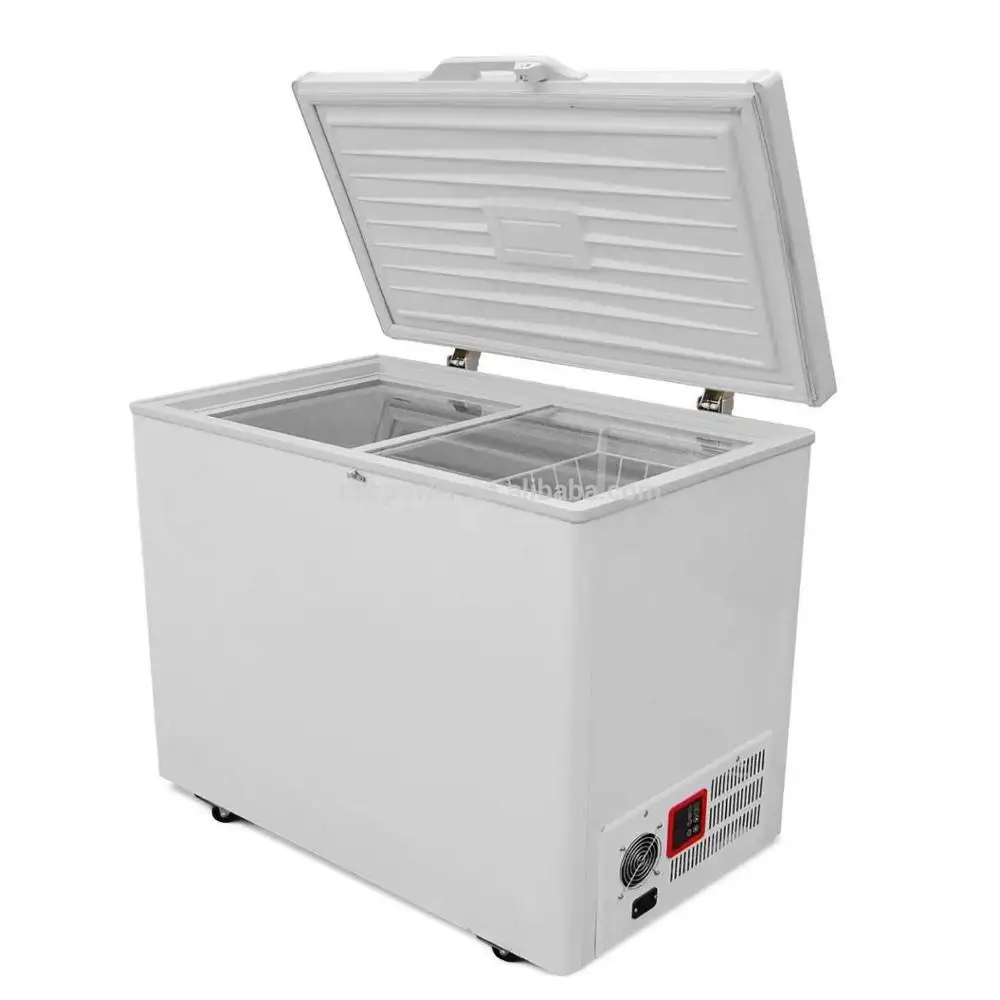 Энергосберегающая Солнечная морозильная камера 500 л мини-морозильная камера для мороженого 12 вольт Солнечный холодильник портативный холодильник с морозильной камерой