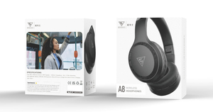 Doqaus Apex8การปรับแต่งแบรนด์ชื่อโลโก้หูฟังแบบไร้สายพร้อมไมโครโฟนในตัวอินพุต AUX - Product Image 6