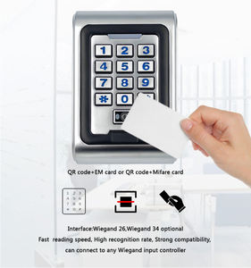 QR-Code Tür zugangs kontrolle Dynamischer QR-Code Metall zugriffs kontroll kartenleser <span class=keywords><strong>Handheld</strong></span>-RFID-Lesegerät - Product Image 5
