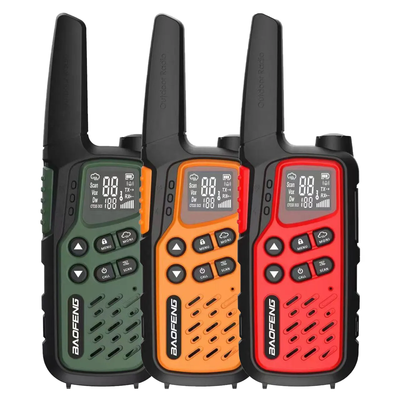 Baofeng T25 Mode Uhf Mini Kleurrijke Handheld Gids Systeem Draadloze Ham 2 Weg Radio Versterker Poc Echte Ptt Walkie Talkie