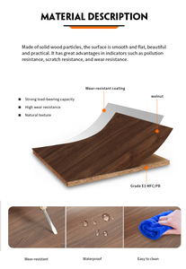 Mobiliario de oficina extensible diseño de fábrica moderno Escritorio de personal mesa de trabajo para el hogar Oficina edificio escritorio de la computadora - Product Image 4