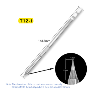Lehimleme istasyonu BC1/I/K kaynak demir Bit için kurşunsuz T12 lehimleme uçları - Product Image 5