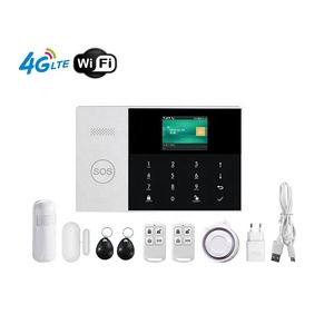 Tuya akıllı yaşam uzaktan kumanda WiFi güvenlik sistemi Alexa Google Sistema de Alarma Para el Hogar 4G LTE Alarm sistemleri ev için - Product Image 1