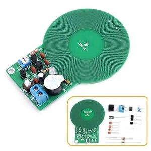 Detector de metales simple de 60mm, para Kit de ensamblaje, práctica de soldadura electrónica DIY, zumbador de sensor de metal Arduino DC