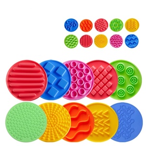 <strong>Matching</strong> Game Sensory Discs Stimulation for Kids Supports Autistic and Processing <strong>Challenges</strong> Calming Mat - Product Image 1
