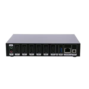 5 Channel Video Signal Capture <strong>Decoder</strong> 4K H265 Live NDI RTSP RTMP HTMP HLS HD to IP HD Encoder <strong>Decoder</strong> - Product Image 1
