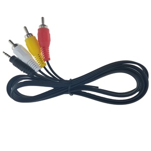 5m聚氯乙烯音频视频电缆，带3.5毫米3RCA RCA连接器，兼容机顶盒车载高清电视监视器麦克风摄像头和扬声器 - Product Image 6