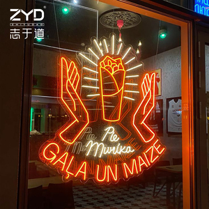 Bester Preis OEM ODM Service Individueller <span class=keywords><strong>Text</strong></span> Name Logo Zitat Kunstwerk für Schlafzimmer Hochzeitsgeschenk Geschäfts-Werbung Leuchtreklame - Product Image 3