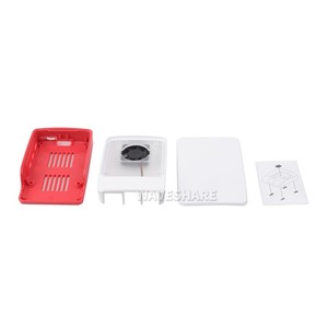 in stock Official <strong>Raspberry</strong> <strong>Pi</strong> <strong>Case</strong> for <strong>Raspberry</strong> <strong>Pi</strong> 5, Built-in Cooling Fan, Red/White Color - Product Image 6