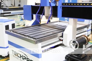 6060 6090小型数控3d木材雕刻机4轴数控刳刨机小型带转盘