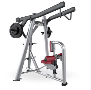 高品质商用健身器材平板装载划船拉下机lat拉下机 - Product Image 1